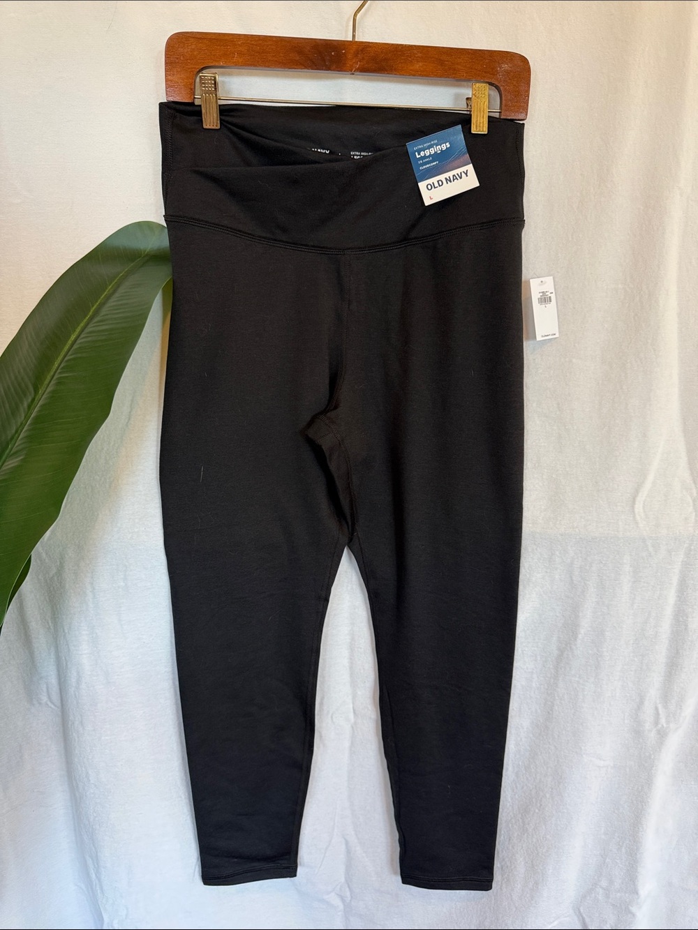 Old Navy Black Women's High-Rise Leggings